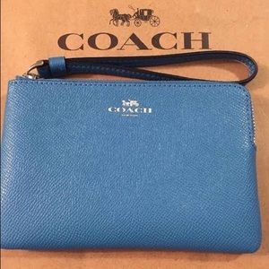 Coach Bags - Leather Corner Zip Wristlet Coach Bags - Leather Corner Zip Wristlet